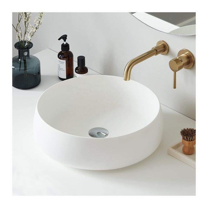 Modern Design Small Round Above Counter Hand Wash Basin Easy Clean Artificial Countertop Bowl Sinks Modern Design Small Round Above Counter Modern Design Small Round Above Counter Hand Wash Basin Easy Clean Artificial Countertop Bowl Sinks