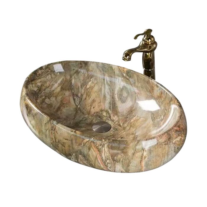 Luxury Design Oval Art Washbasin Hotel Hand Wash Basin White and Gold Bathroom Vanity Sink Ceramic Basin for Dining Room Modern Luxury Design Oval Art Washbasin Luxury Design Oval Art Washbasin Hotel Hand Wash Basin White and Gold Bathroom Vanity Sink Ceramic Basin for Dining Room