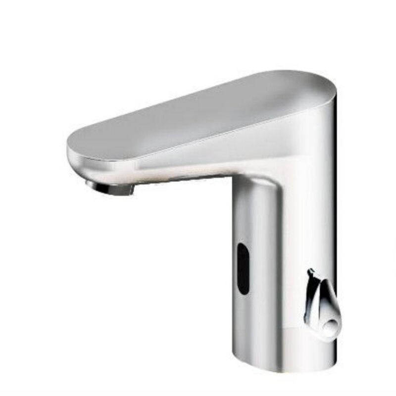 Modern Style Wall Mounted Smart Faucet High Quality Copper Sensor Sink Faucet Bathroom Modern Style Wall Mounted Smart Faucet High Quality Copper Sensor Sink Faucet Bathroom Torneira inteligente de parede de estilo moderno, torneira de pia com sensor de cobre de alta qualidade, banheiro