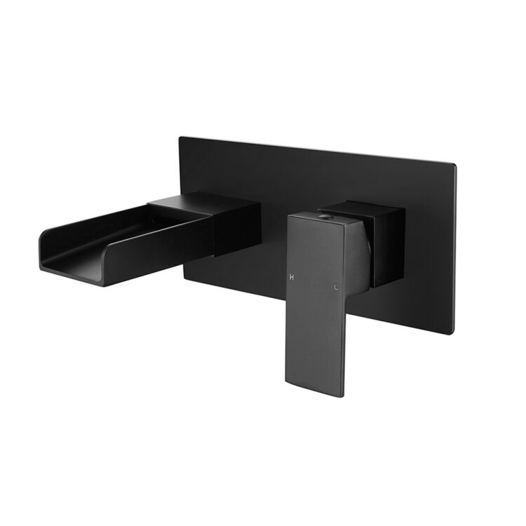 Modern Thermostatic Wall Mounted Matt Black Solid Brass Basin Faucets Factory Directly Basin Tap Modern Thermostatic Wall Mounted Matt Black Solid Modern Thermostatic Wall Mounted Matt Black Solid Brass Basin Faucets Factory Directly Basin Tap