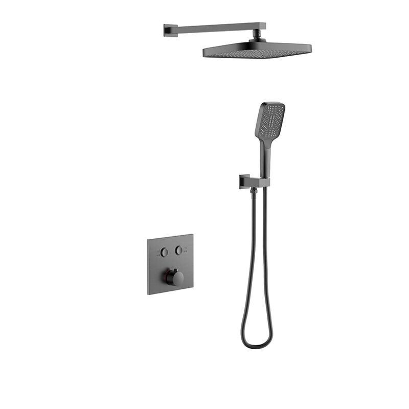 New Design Gun Gray Bathroom Wall-Mounted Shower Faucet Concealed Shower New Design Gun Gray Bathroom Wall Mounted Shower Faucet Concealed Shower New Design Gun Gray Bathroom Wall-Mounted Shower Faucet Concealed Shower