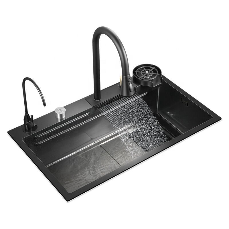 New Product Nndercounte Nano Stainless Steel Flying Rain Waterfall Sink Household Dishwashing Sink New Product Nndercounte Nano Stainless Steel Flying New Product Nndercounte Nano Stainless Steel Flying Rain Waterfall Sink Household Dishwashing Sink