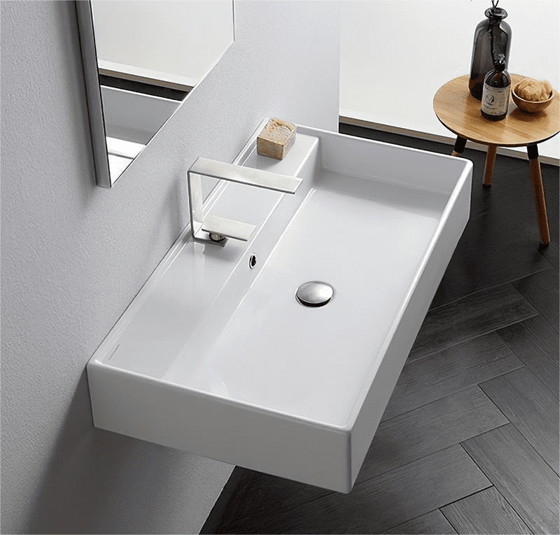 OEM ODM Modern CounterTop Vessel Sink Rectangular Bathroom White Ceramic Long Wash Basin OEM ODM Modern CounterTop Vessel Sink OEM ODM Modern CounterTop Vessel Sink Rectangular Bathroom White Ceramic Long Wash Basin