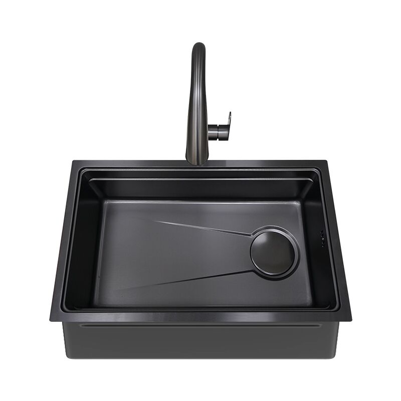 Premium PVD Coated Stainless Steel Single Bowl Kitchen Sink Easy to Clean Square Undermount with One Hole Scratch-Resistant Premium PVD Coated Stainless Steel Single Bowl Premium PVD Coated Stainless Steel Single Bowl Kitchen Sink Easy to Clean Square Undermount with One Hole Scratch-Resistant